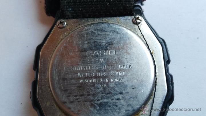 Relojes - Casio: reloj antiguo casio modelo 590  w 59 - Foto 2