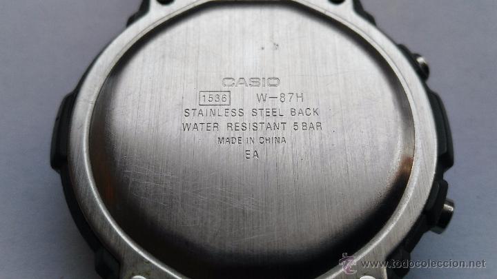 Relojes - Casio: reloj antiguo casio  modelo w 87h - Foto 3