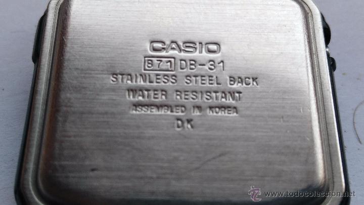 Relojes - Casio: antiguo reloj casio modelo 871 - Foto 3