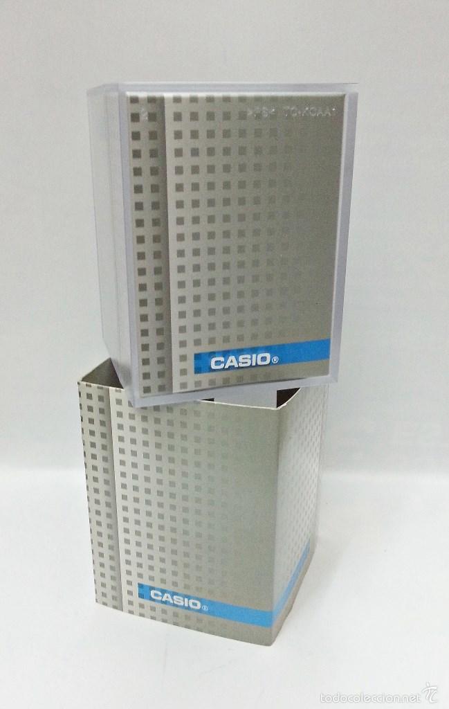 Relojes - Casio: Caja de plastico duro de Casio. - Foto 2