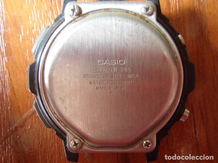 Relojes - Casio: RELOJ DIGITAL CASIO DW-285 FUNCIONANDO PERFECTAMENTE - Foto 2 - 62987024