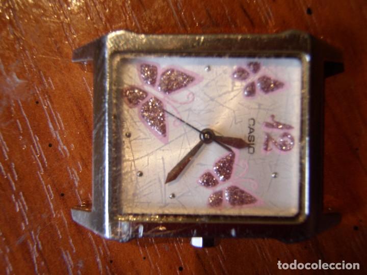 Relojes - Casio: RELOJ CASIO LTF115 LTF-115 MARIPOSAS FUNCIONANDO - Foto 2