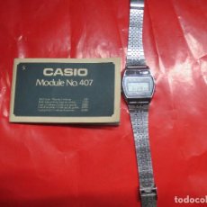 Relojes - Casio: RELOJ MELODI MODELO 407 FUNCIONANDO CON INSTRUCCIONES.. Lote 109248280