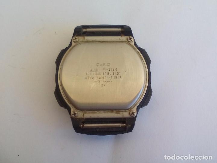 Relojes - Casio: Reloj digital Casio W-212H. 3149. Five alarms. - Foto 3