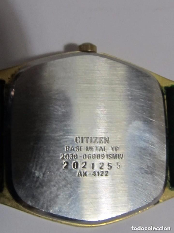Relojes - Casio: RELOJ CUARZO MARCA CITIZEN CHAPADO EN ORO - Foto 3