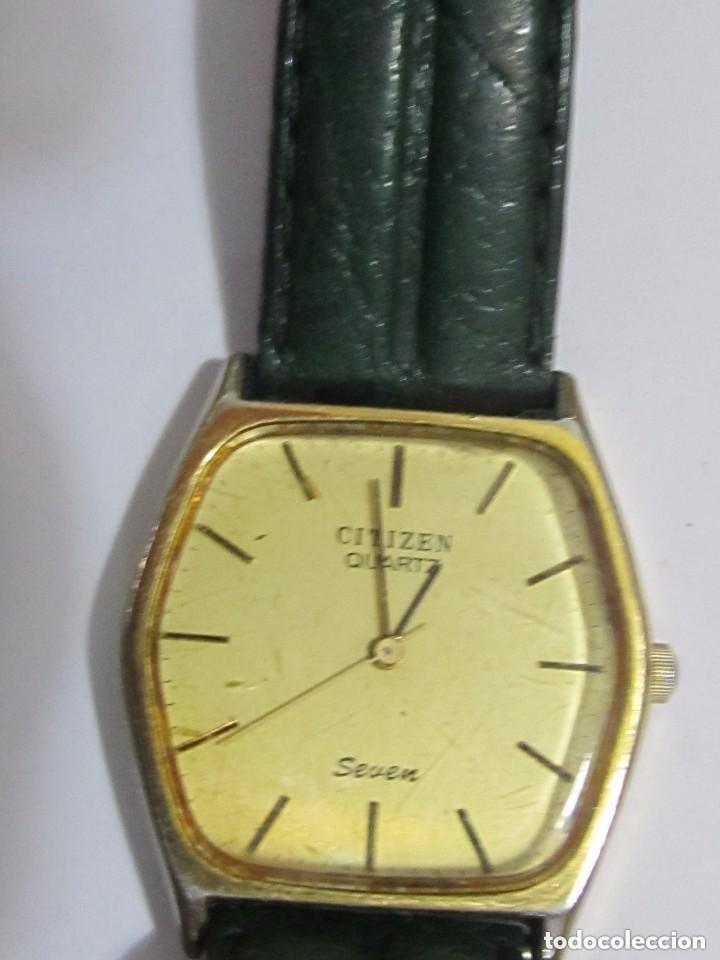Relojes - Casio: RELOJ CUARZO MARCA CITIZEN CHAPADO EN ORO - Foto 4