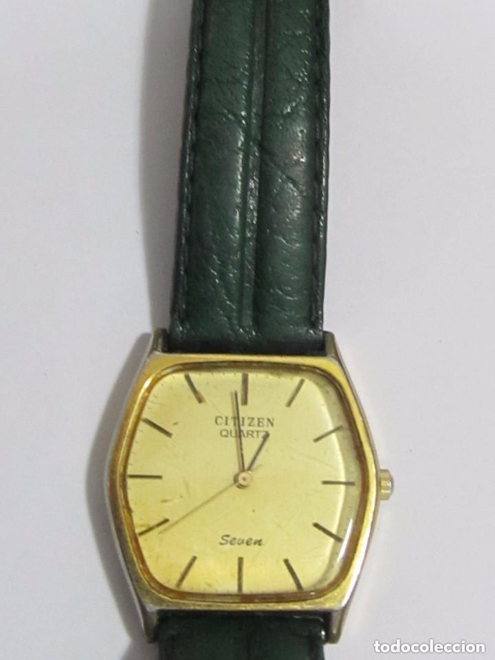 Relojes - Casio: RELOJ CUARZO MARCA CITIZEN CHAPADO EN ORO - Foto 5