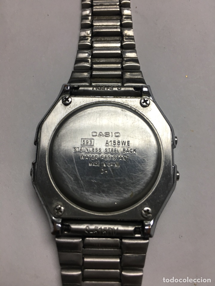 Reloj casio a158we water resisten wr - Sold at Auction - 143124004