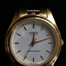 Relojes - Casio: ELEGANTE RELOJ DORADO DE CUARZO DE LA MARCA CASIO,. Lote 139517878