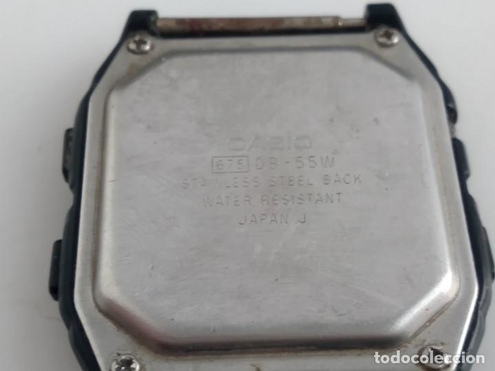 Relojes - Casio: ANTIGUO RELOJ CASIO MODELO 675 DB 55 W - Foto 3