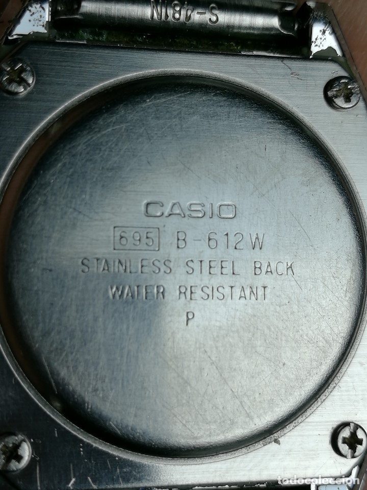 Relojes - Casio: RELOJ PULSERA CASIO B612 W MODULO 695- LEER DESCRIPCION - Foto 3