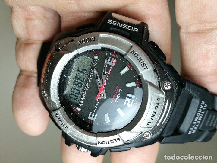 casio geotrail 2376 fts-601 vintage reloj watch - Buy Casio Watches at  todocoleccion - 164234430