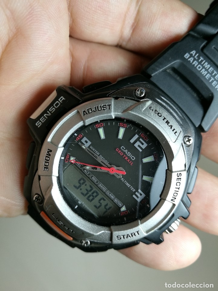 casio geotrail 2376 fts-601 vintage reloj watch - Buy Casio Watches at  todocoleccion - 164234430