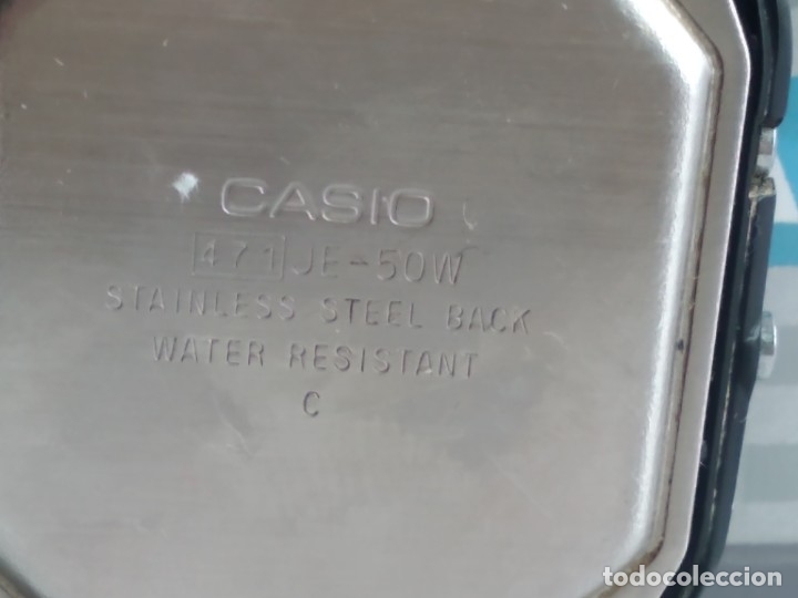 Relojes - Casio: ANTIGUO RELOJ CASIO MODELO 471 JE-50W - Foto 5