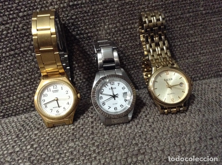 Relojes - Casio: Tres relojes de se&ntilde;ora Casio y Racer - Foto 1