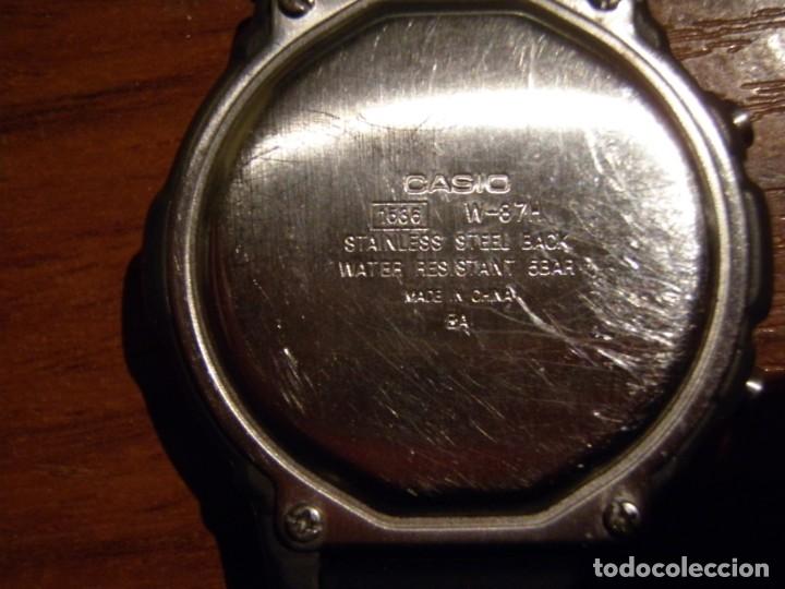 Relojes - Casio: RELOJ CASIO W87H W-87H FUNCIONANDO - Foto 3