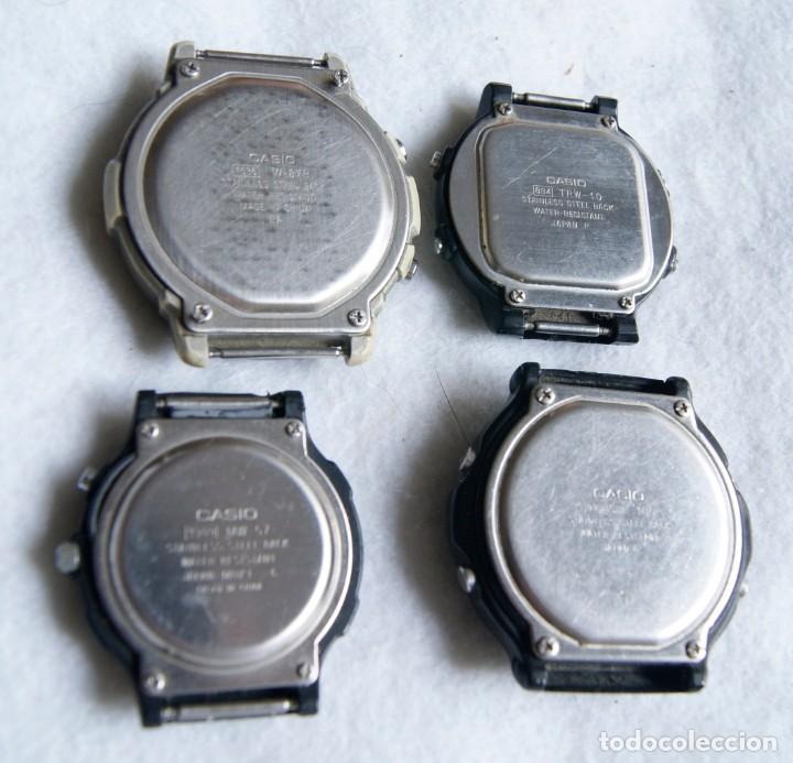 Relojes - Casio: LOTE DE 4 CASIO DIGITAL DIFERENTES RAROS C12 - Foto 2 - 202752508