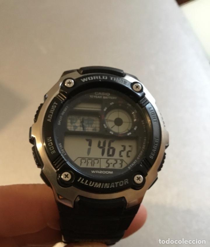 Relojes - Casio: Reloj Casio world time 3198 AE-2100W Como nuevo - Foto 3