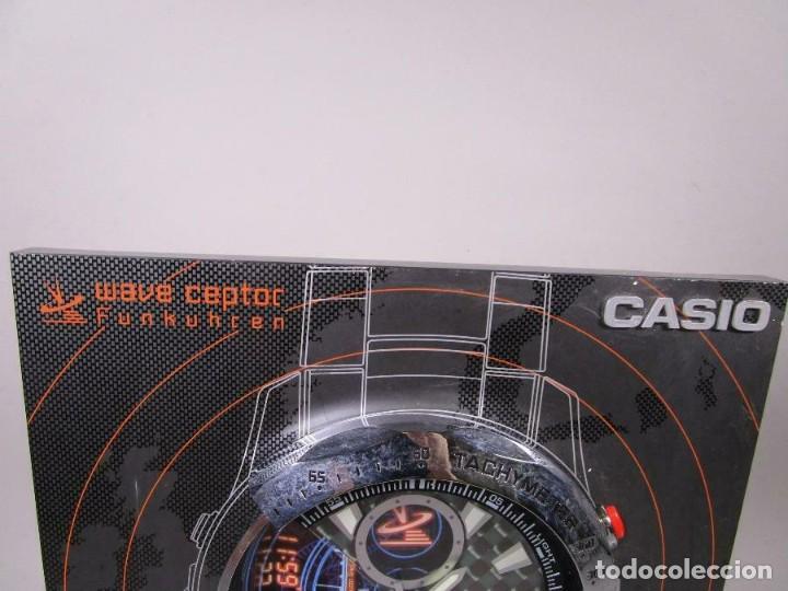 Relojes - Casio: MAQUETA Casio Wave Ceptor PARA PUBLICIDAD aprox. cm 40 x 37,5 CMS - Foto 3 - 211653663