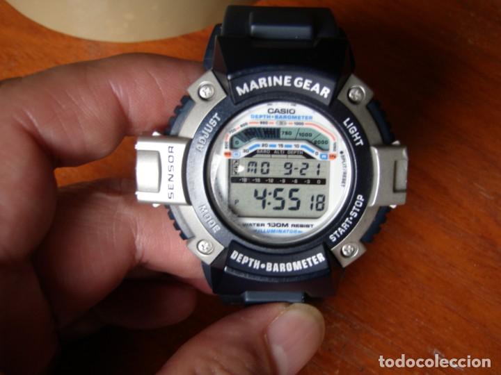Relojes - Casio: RELOJ CASIO MRT-200 MRT200 MARINE GEAR FUNCIONANDO - Foto 8