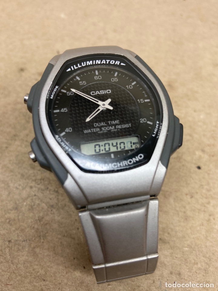 Relojes - Casio: Reloj Casio AQ140V dual Time /CR13-28 - Foto 2