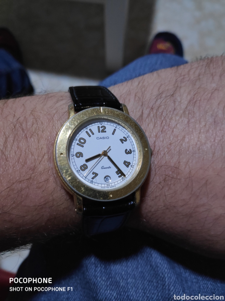 Relojes - Casio: Antiguo reloj Casio funcionando de caballero - Foto 3