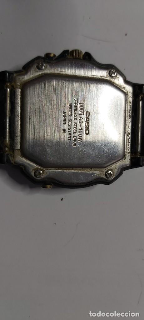 Relojes - Casio: ANTIGUO RELOJ CASIO 358 AQ-100W - Foto 4