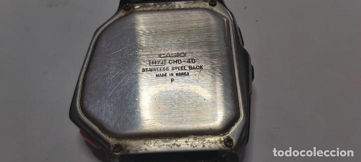 Relojes - Casio: ANTIGUO RELOJ CASIO 1174 CMD-40 - Foto 10