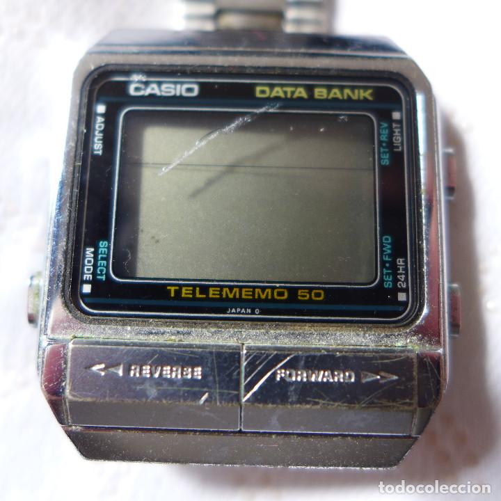 Relojes - Casio: RELOJ DE PULSERA CASIO DATA BANK TELEMEMO 50 - DB-500 - 262 - Foto 3
