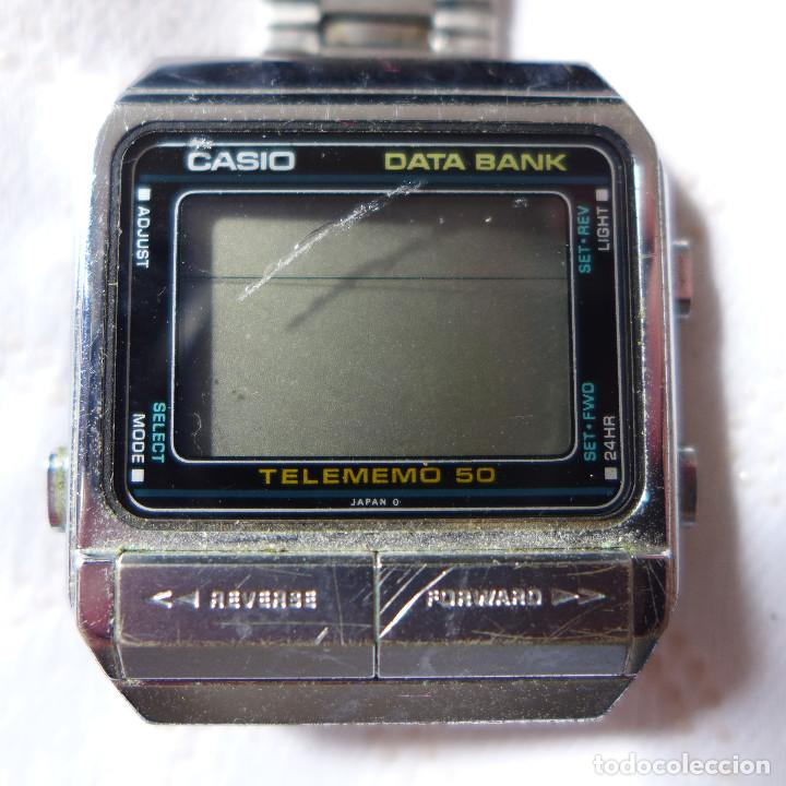Relojes - Casio: RELOJ DE PULSERA CASIO DATA BANK TELEMEMO 50 - DB-500 - 262 - Foto 4