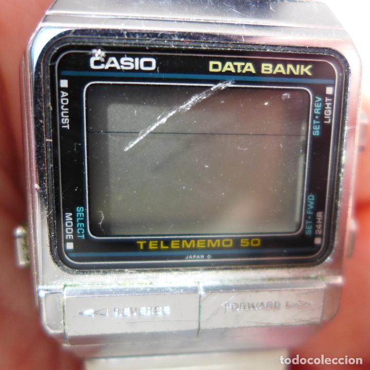 Relojes - Casio: RELOJ DE PULSERA CASIO DATA BANK TELEMEMO 50 - DB-500 - 262 - Foto 8