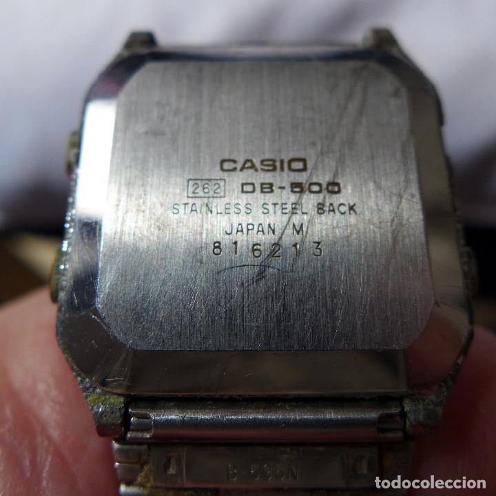 Relojes - Casio: RELOJ DE PULSERA CASIO DATA BANK TELEMEMO 50 - DB-500 - 262 - Foto 12