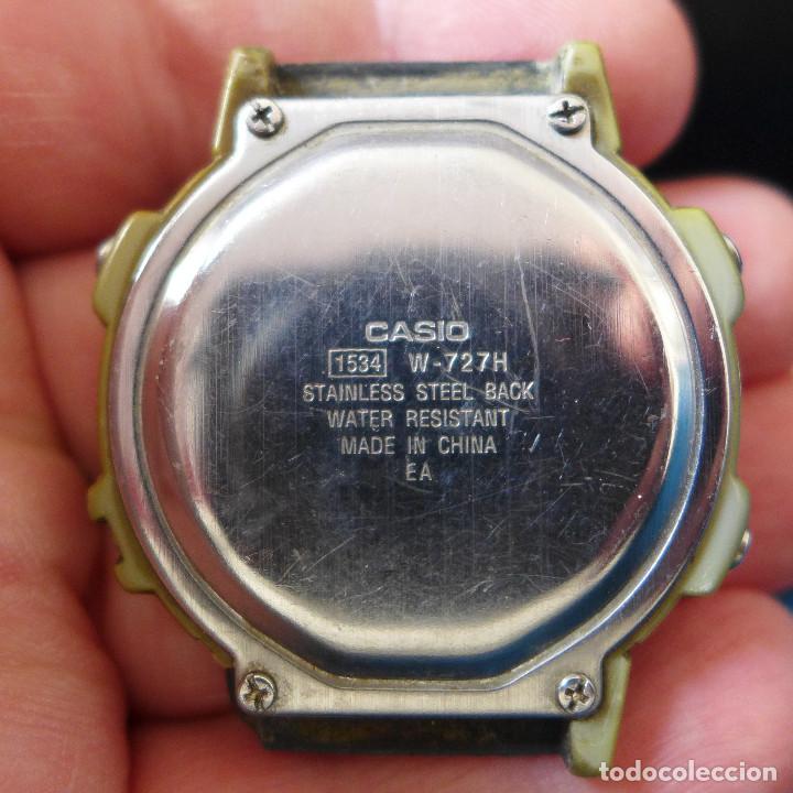 Relojes - Casio: RELOJ DE PULSERA CASIO W-727H - 1534 - Foto 8