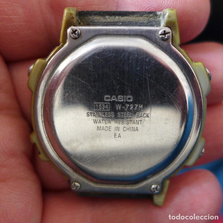 Relojes - Casio: RELOJ DE PULSERA CASIO W-727H - 1534 - Foto 9