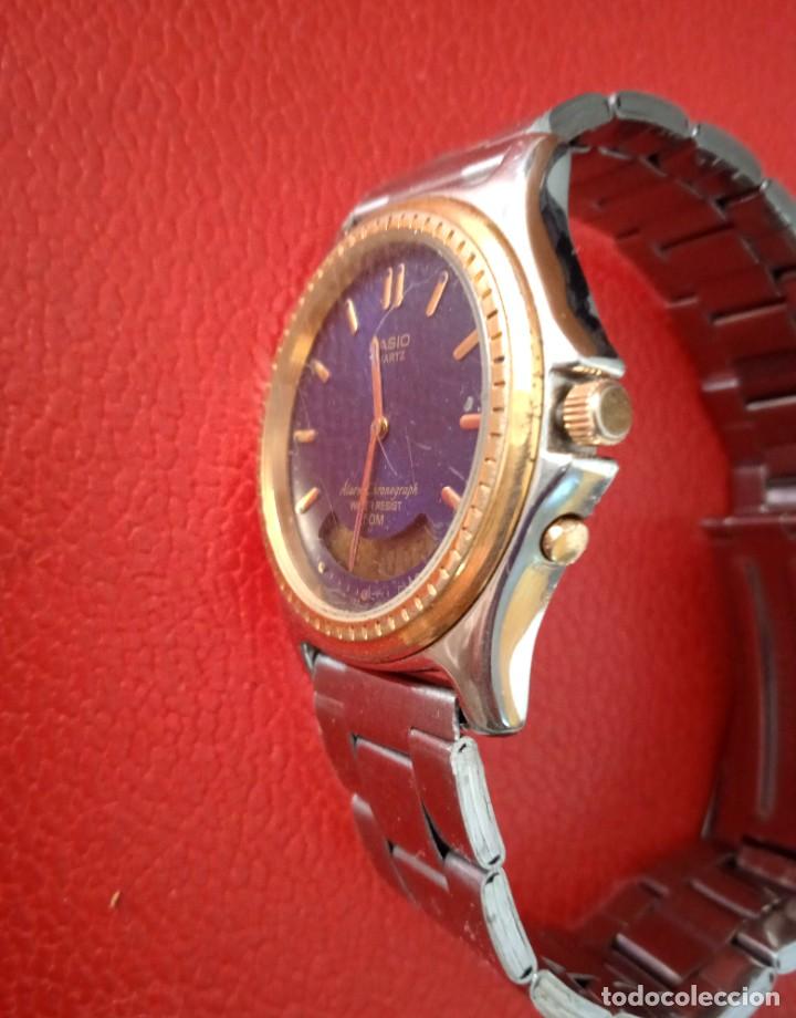 Relojes - Casio: RELOJ CASIO CRON&Oacute;GRAFO ALARMA DE CUARZO. - Foto 6
