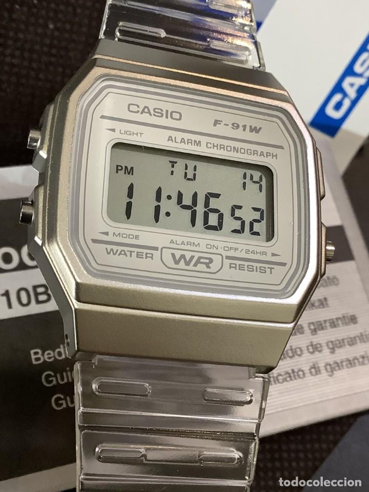 Alguien ha tenido la idea de convertir un Casio F-91W en un reloj  inteligente: este es el resultado