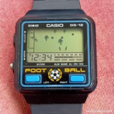Relojes - Casio: RELOJ CASIO MODELO 478 FOOT BALL GS-12 GAME WATCH. Lote 364193416