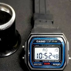 Relojes - Casio: RELOJ CASIO MOD.593 F 91-W NUEVO. Lote 340901638