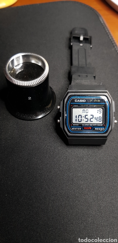 Relojes - Casio: Lote de 50 relojes Casio Mod.593 F-91W - Foto 5