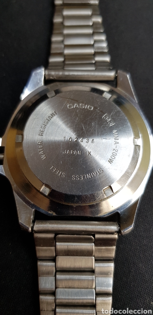 Relojes - Casio: Reloj Casio Mod.343 MMA-200W DIVER BISEL PEPSI - Foto 9