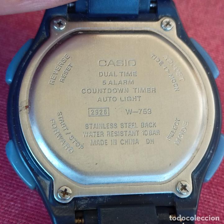 Relojes - Casio: Casio light w 753 - Foto 2