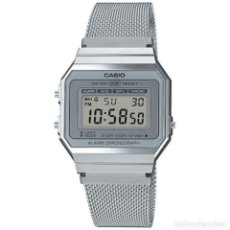 Relojes - Casio: RELOJ DIGITAL CASIO VINTAGE ICONIC A700WEM-7AEF/ 37MM/ PLATA. Lote 354845778