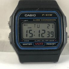 Relojes - Casio: CASIO F-91W DIÁMETRO 35,8MM. Lote 382635809