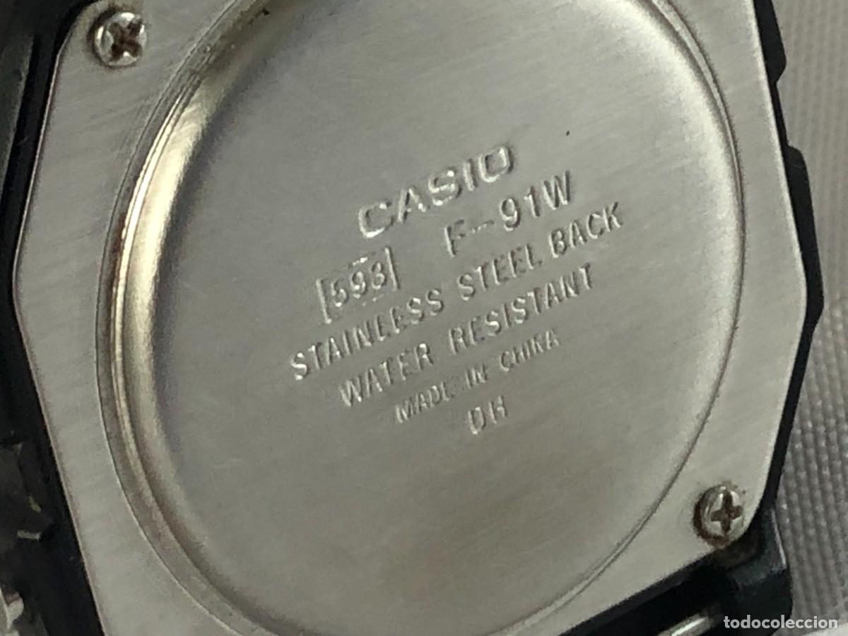 Relojes - Casio: CASIO F-91W DI&Aacute;METRO 35,8MM - Foto 2