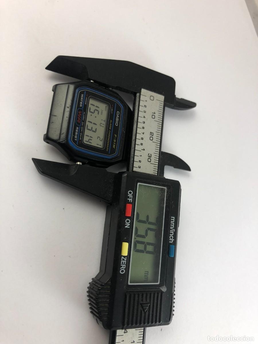Relojes - Casio: CASIO F-91W DI&Aacute;METRO 35,8MM - Foto 8