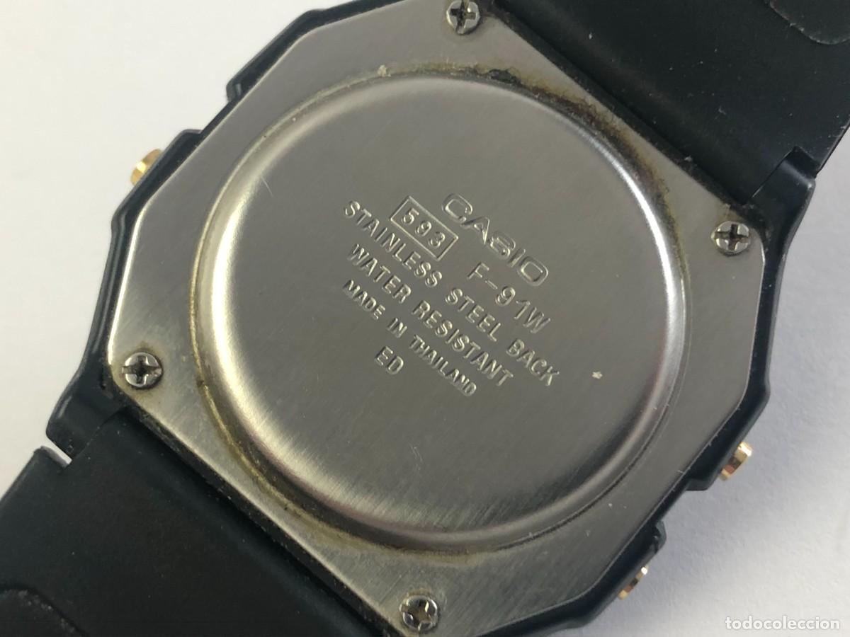 Relojes - Casio: Casio 593 f-91w di&aacute;metro 34 mm - Foto 2