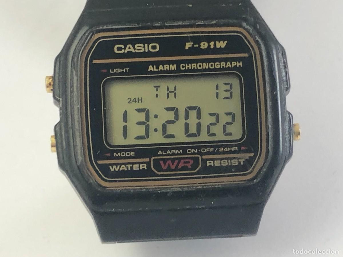 Relojes - Casio: Casio 593 f-91w di&aacute;metro 34 mm - Foto 9