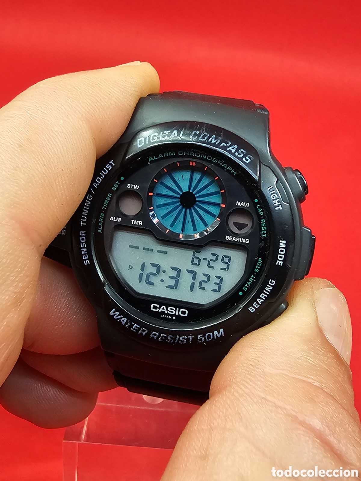Relojes - Casio: Casio Digital Compass Cpw-110 de los a&ntilde;os 90 - Foto 4