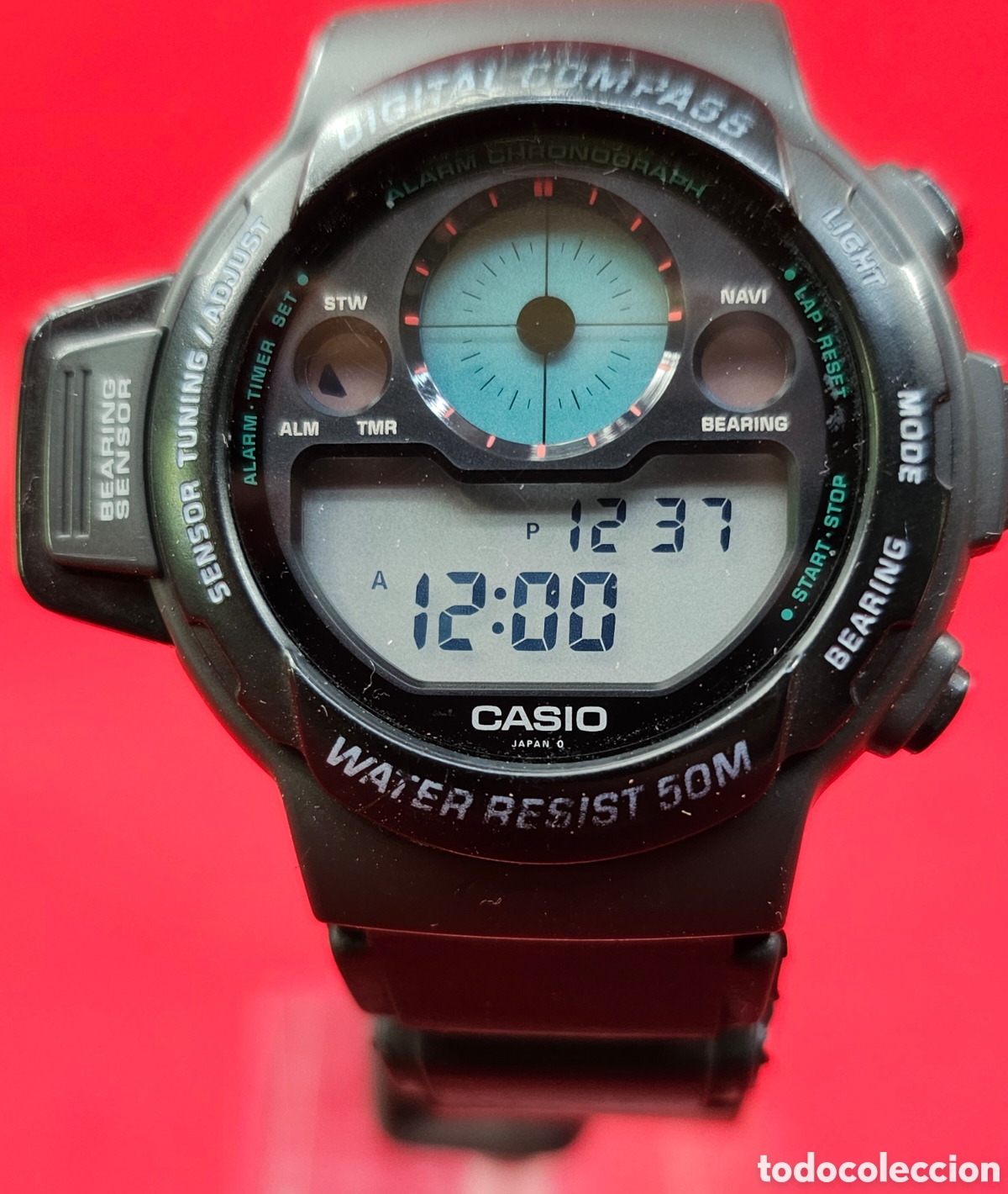 Relojes - Casio: Casio Digital Compass Cpw-110 de los a&ntilde;os 90 - Foto 6