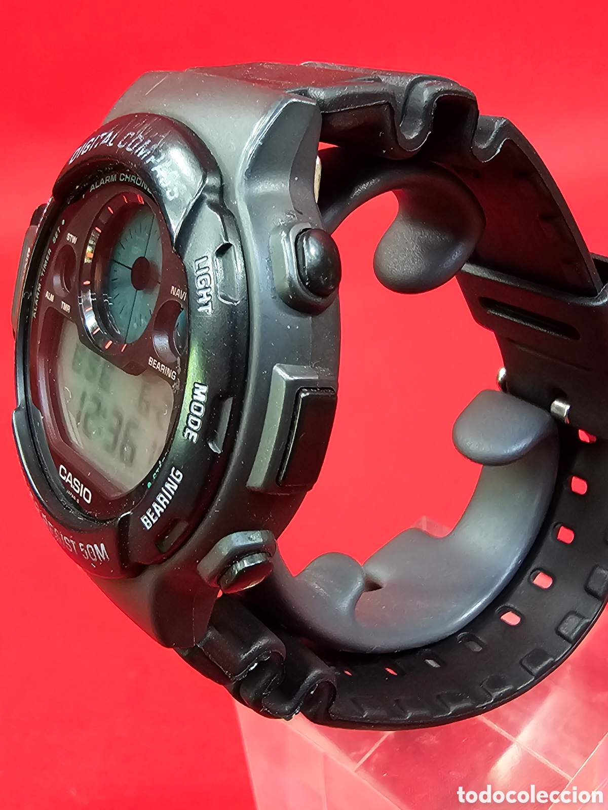 Relojes - Casio: Casio Digital Compass Cpw-110 de los a&ntilde;os 90 - Foto 10